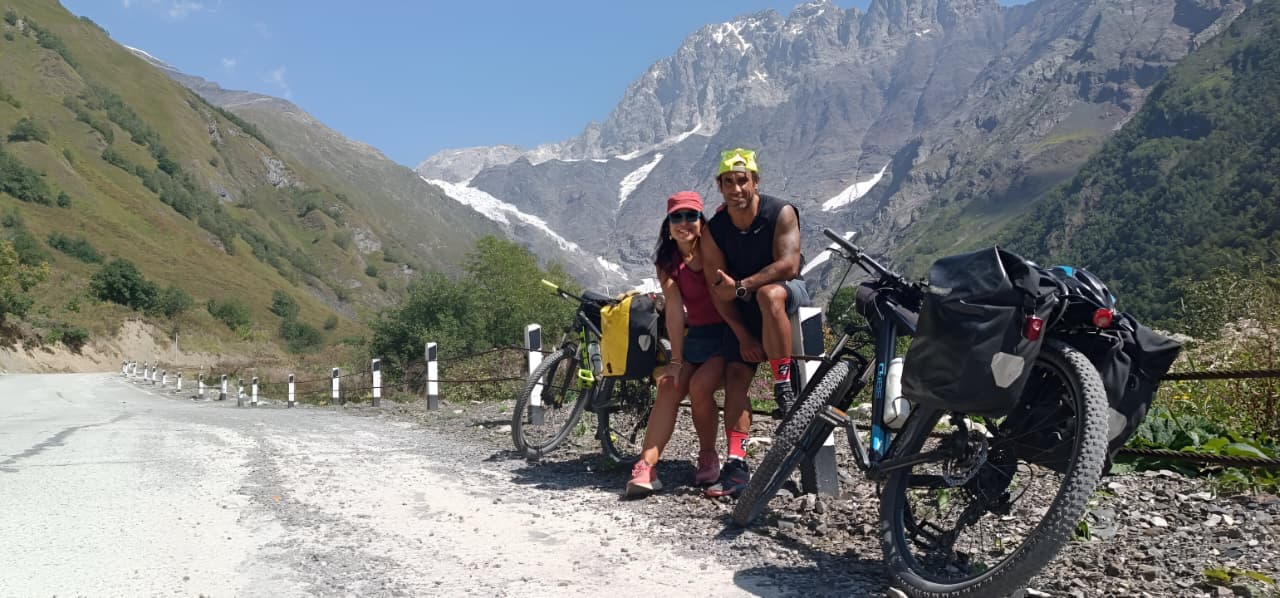 Gudauri high-altitude mountain biking — Greater Caucasus ridgelines